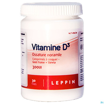 Lepivits vitamine d3    pot comp a croquer  30