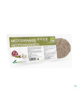 Soria burger mediterraneen vegetarien    2x 80g