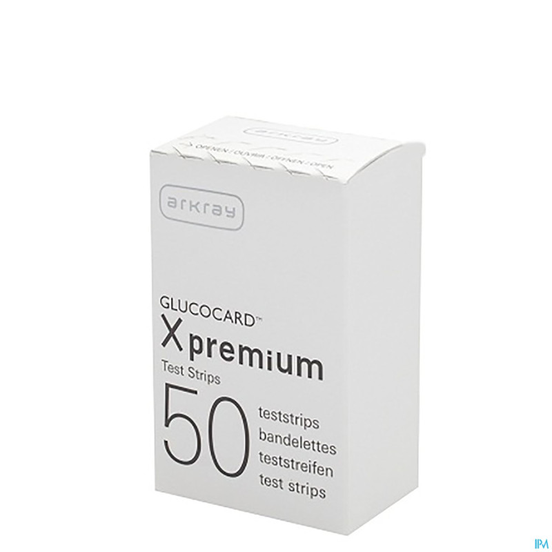 Glucocard x premium teststrips   50