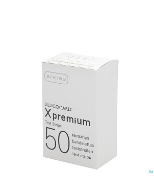 Glucocard x premium teststrips   50