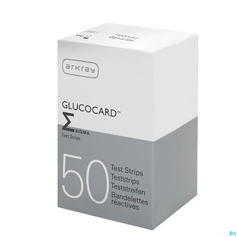 Glucocard sigma teststrips    50