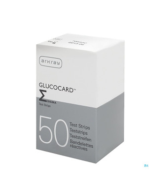 Glucocard sigma teststrips    50
