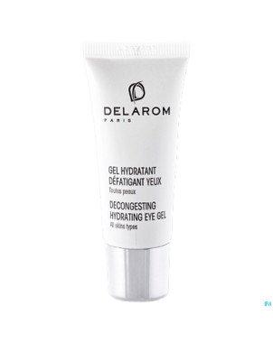 Delarom gel hydratant defatigant yeux cr 15ml 1403