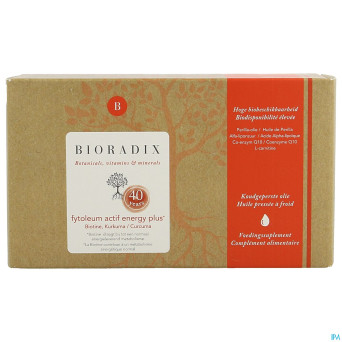 Bioradix - actif energy plus    caps 60