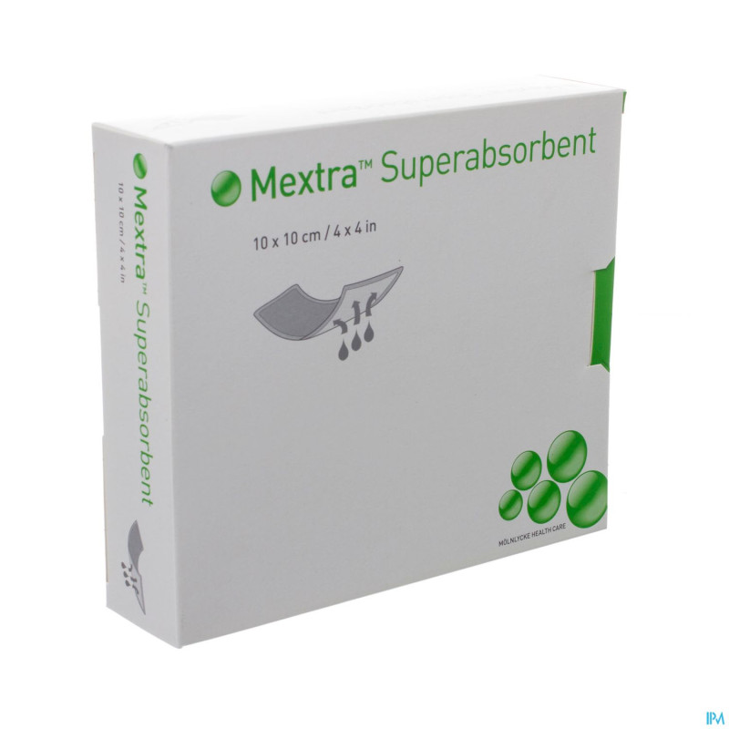 Mextra superabsorbent    10,0x10,0cm  10 610000