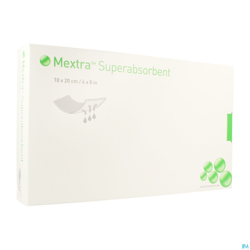 Mextra superabsorbent    10,0x20,0cm  10 610200