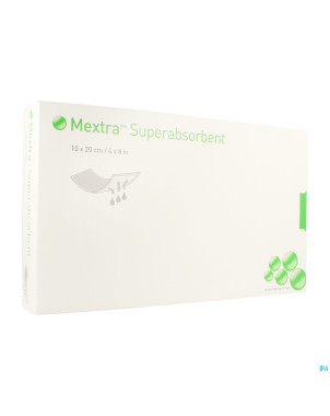 Mextra superabsorbent    10,0x20,0cm  10 610200