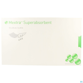 Mextra superabsorbent    10,0x20,0cm  10 610200