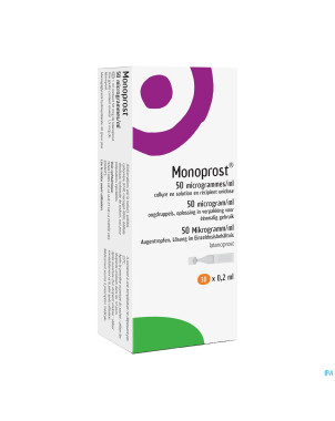Monoprost 0,005% collyre 30 x 0,2 ml