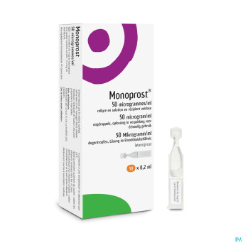 Monoprost 0,005% collyre 30 x 0,2 ml