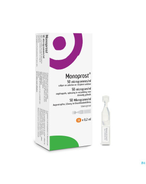 Monoprost 0,005% collyre 30 x 0,2 ml