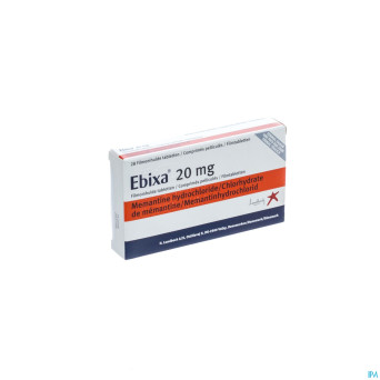 Ebixa 20 mg comp pell 28 x 20 mg