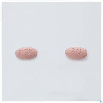 Ebixa 20 mg comp pell 28 x 20 mg