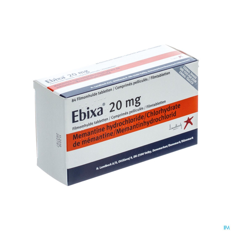 Ebixa 20 mg comp pell 84 x 20 mg