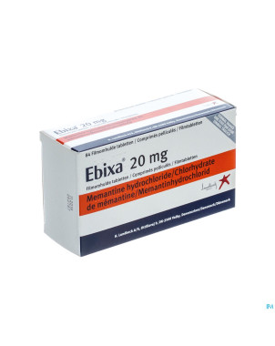 Ebixa 20 mg comp pell 84 x 20 mg