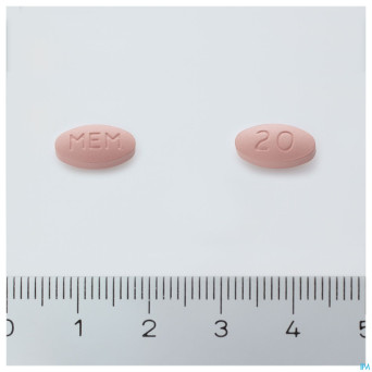 Ebixa 20 mg comp pell 84 x 20 mg