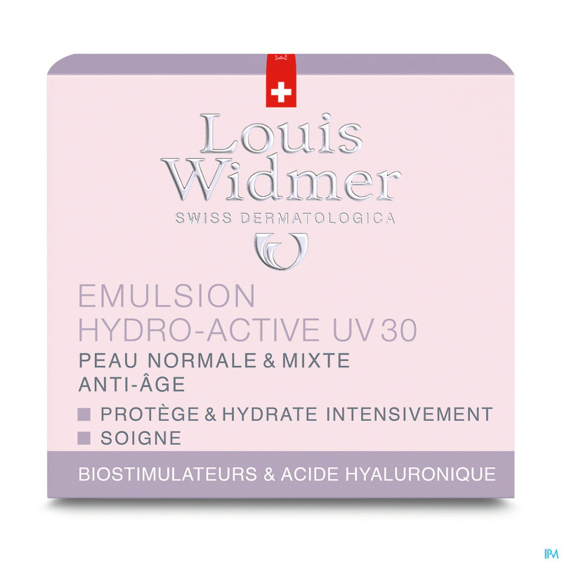 Widmer jour emulsion hydro-active uv30 parf 50ml