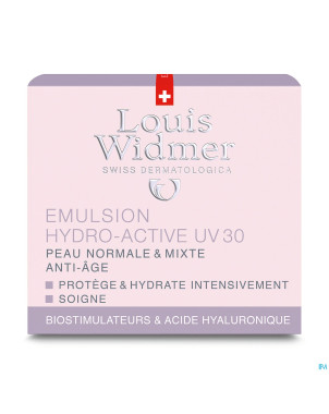 Widmer jour emulsion hydro-active uv30 parf 50ml