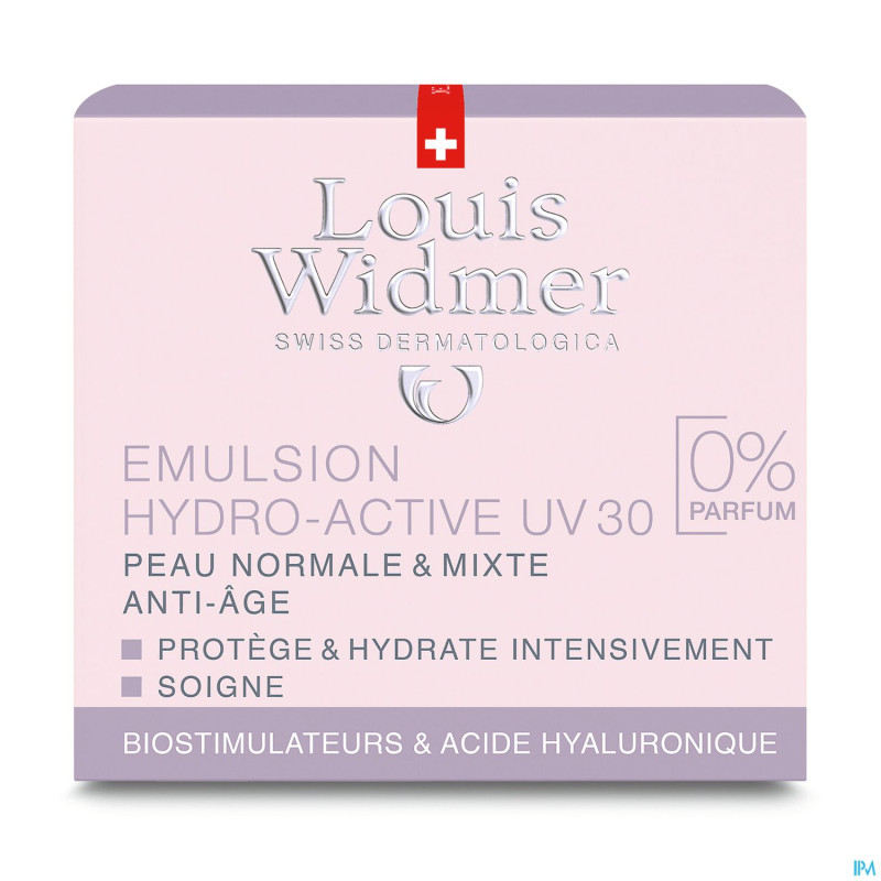 Widmer jour emulsion hydro-active uv30 n/parf 50ml
