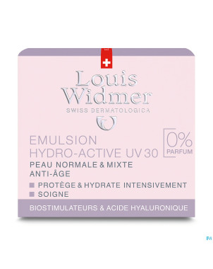 Widmer jour emulsion hydro-active uv30 n/parf 50ml