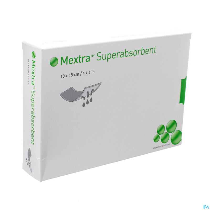 Mextra superabsorbent    10,0x15,0cm  10 610100