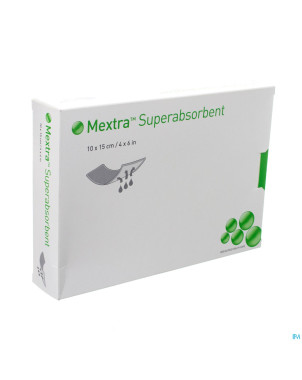 Mextra superabsorbent    10,0x15,0cm  10 610100