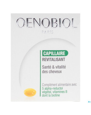 Oenobiol cheveux revitalisant caps 60