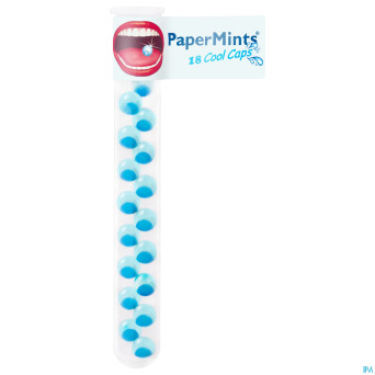 Papermints coolcaps mint perles tube 18