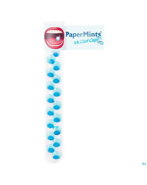 Papermints coolcaps mint perles tube 18