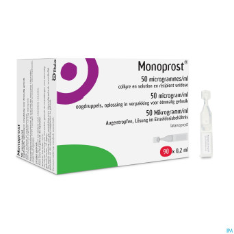 Monoprost 0,005% collyre 90 x 0,2 ml