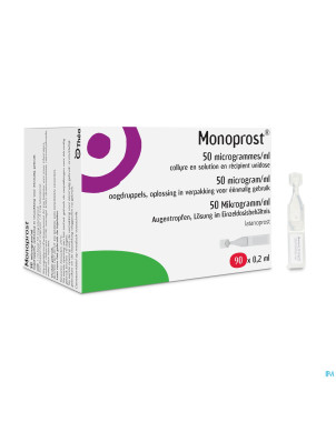 Monoprost 0,005% collyre 90 x 0,2 ml