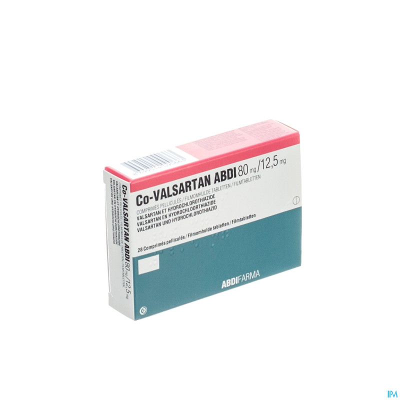 Co valsartan abdi 80 mg/12,5 mg comp pell 28