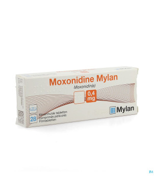 Moxonidine viatris 0,4mg comp pell  28