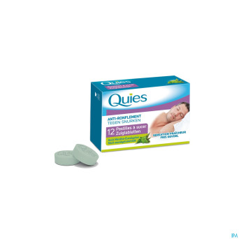 Quies a/ronflement menthe-eucalyp. past a sucer 12