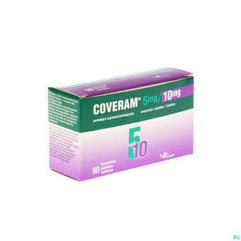 Coveram  5mg/10mg pi pharma comp 90 pip