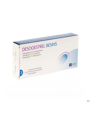 Desogestrel comp pell  84 x 75 mcg
