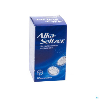Alka seltzer 324 mg comp. eff 20