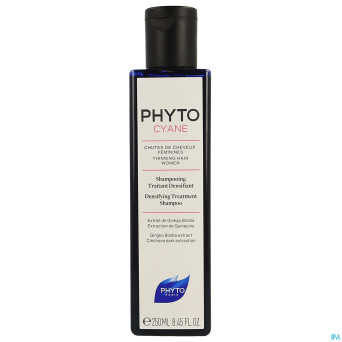 Phytocyane sh cheveux a/chute s/sulfate 250ml