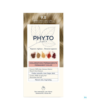 Phytocolor 9.8 blond tres clair beige