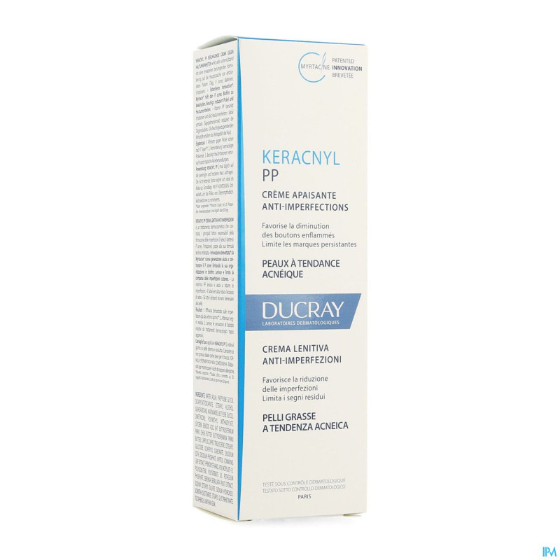 Ducray keracnyl pp creme apaisant a/imperf. 30ml