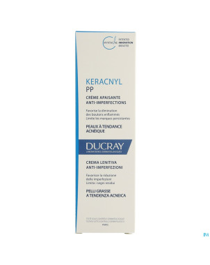 Ducray keracnyl pp creme apaisant a/imperf. 30ml