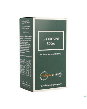 L-tyrosine 500mg   caps 60 natural energy labophar