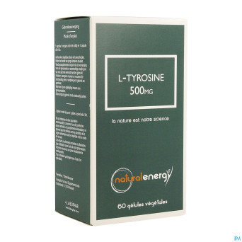 L-tyrosine 500mg   caps 60 natural energy labophar