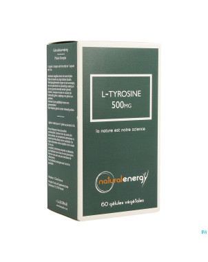 L-tyrosine 500mg   caps 60 natural energy labophar