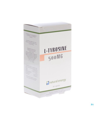 L-tyrosine 500mg   caps 60 natural energy labophar