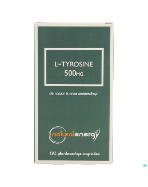 L-tyrosine 500mg   caps 60 natural energy labophar