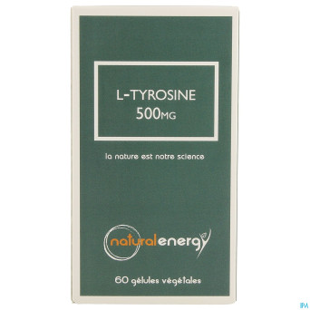L-tyrosine 500mg   caps 60 natural energy labophar