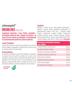 Olioseptil bronches caps 15