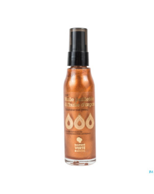 Marque v huile pailletee argan    50ml