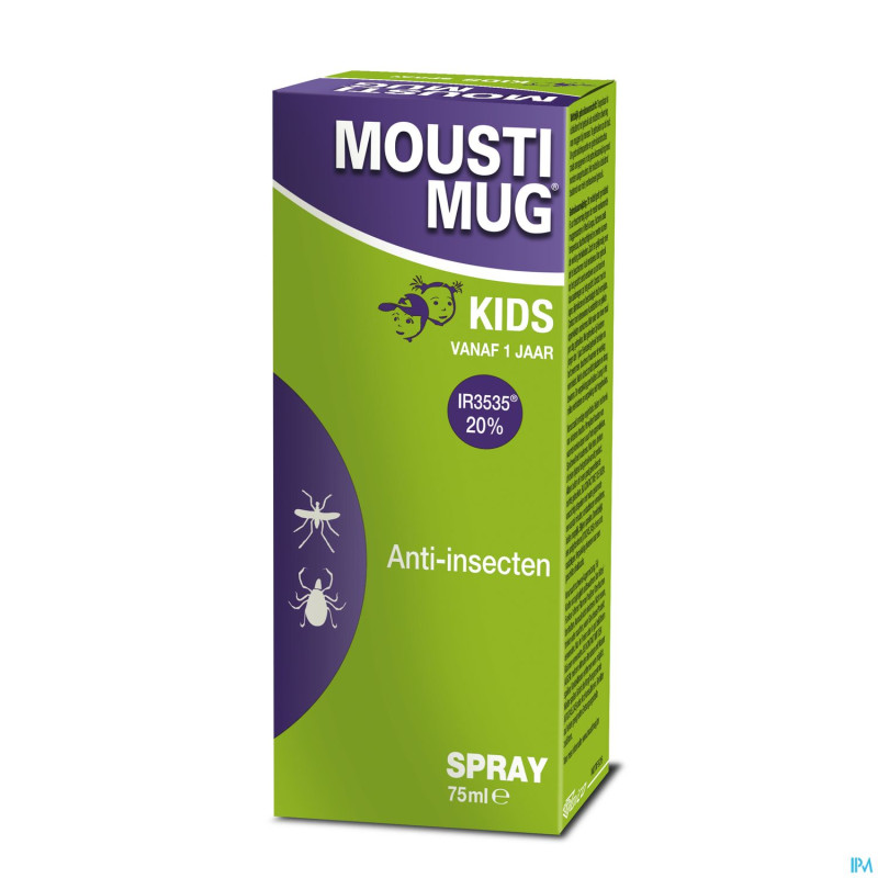 Moustimug kids spray 75ml nf    remplace 2394674